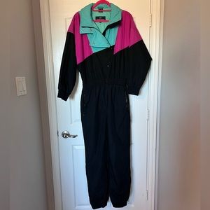 VINTAGE 80s Edelweiss ski suit - Size 12